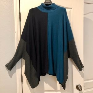 Alfani Poncho with sleeves